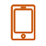 icon view of a mobile phone