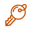 icon view of a key to a new automobile.