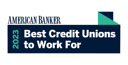 American Banker - 2023 Best Credit Unions to Work For - Logo