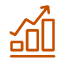 icon view of a bar graph