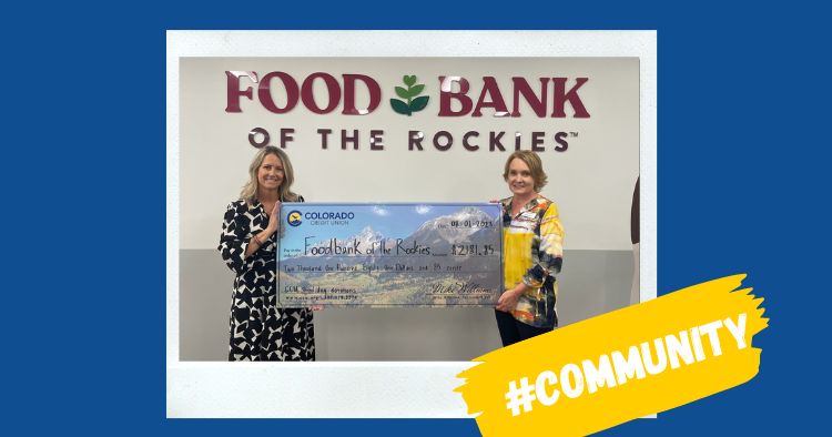 Food bank of the Rockies - donation photo - #community