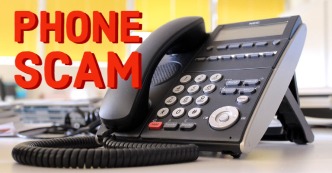 Phone scam