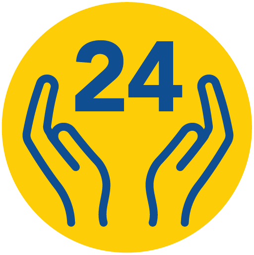 24 icon - giving hands